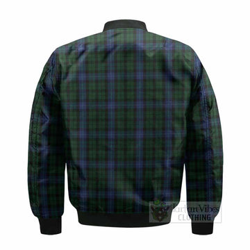 MacIntyre (McIntyre) Tartan Crest Bomber Jacket Ferocious Lion Style