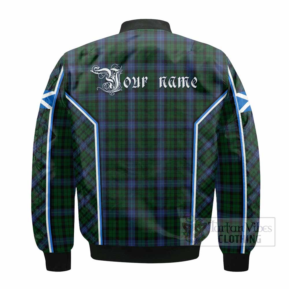 MacIntyre (McIntyre) Tartan Crest Bomber Jacket Scotland Coat of Arm Flag Style - Tartan Vibes Clothing