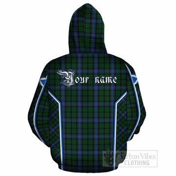 MacIntyre (McIntyre) Tartan Crest Cotton Hoodie Scotland Coat of Arm Flag Style