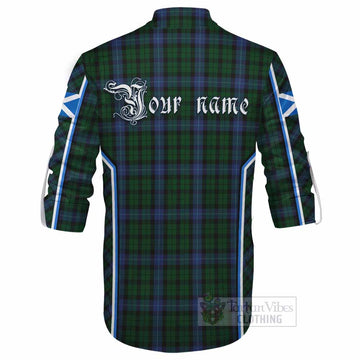 MacIntyre (McIntyre) Tartan Crest Ghillie Kilt Shirt Scotland Coat of Arm Flag Style - Tartan Vibes Clothing