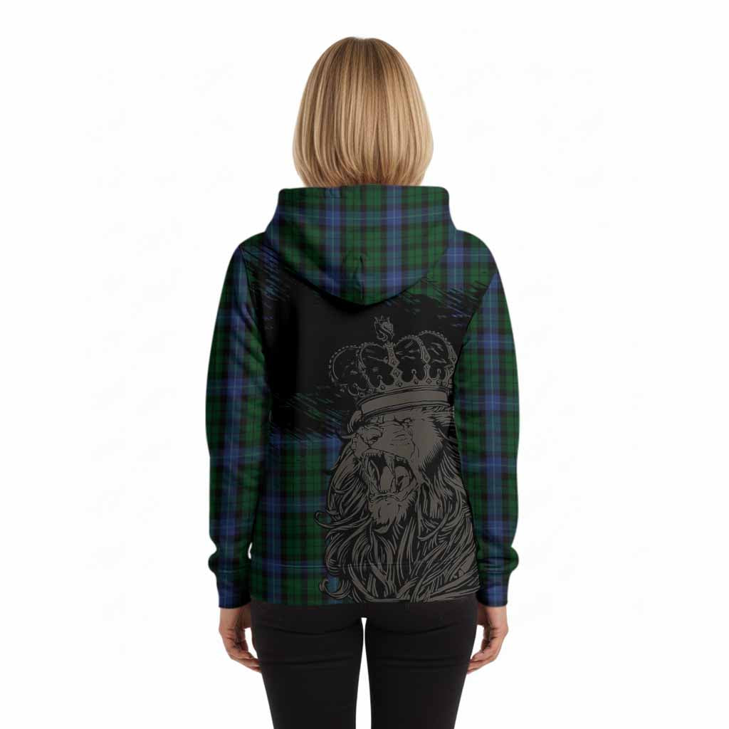 MacIntyre (McIntyre) Tartan Crest Hoodie Crowned Lion Heritage Style