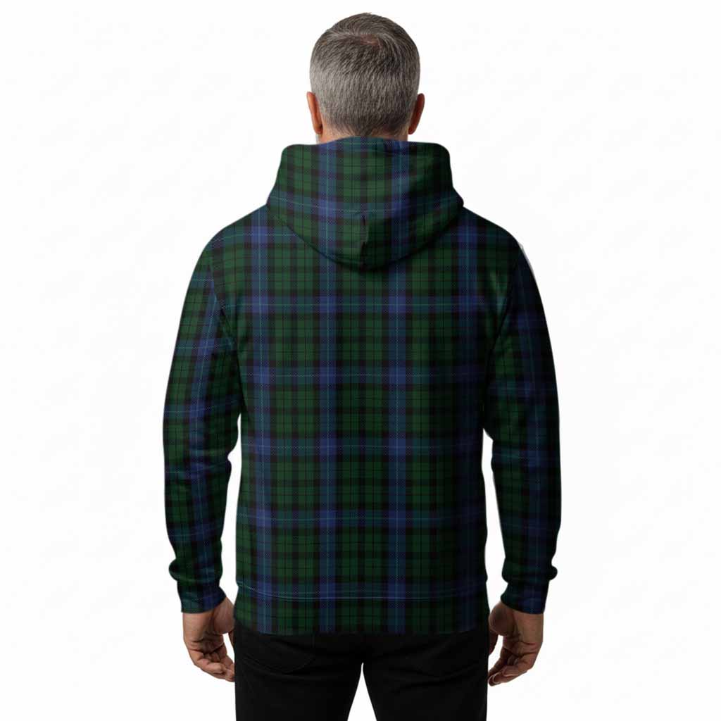 MacIntyre (McIntyre) Tartan Crest Hoodie Ferocious Lion Style
