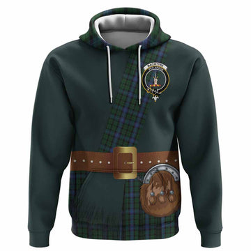 MacIntyre (McIntyre) Tartan Crest Hoodie Kilt Costume Style