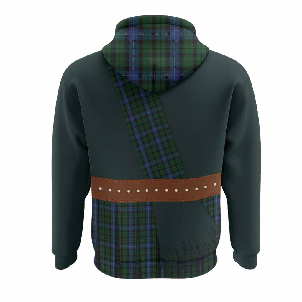 MacIntyre (McIntyre) Tartan Crest Hoodie Kilt Costume Style