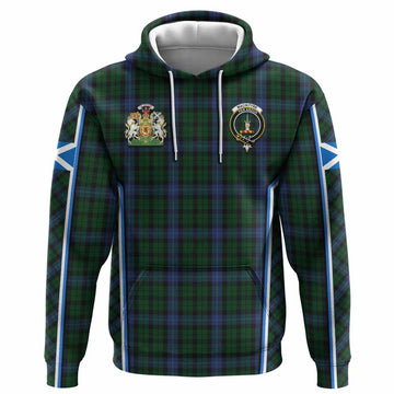 MacIntyre (McIntyre) Tartan Crest Hoodie Scotland Coat of Arm Flag Style