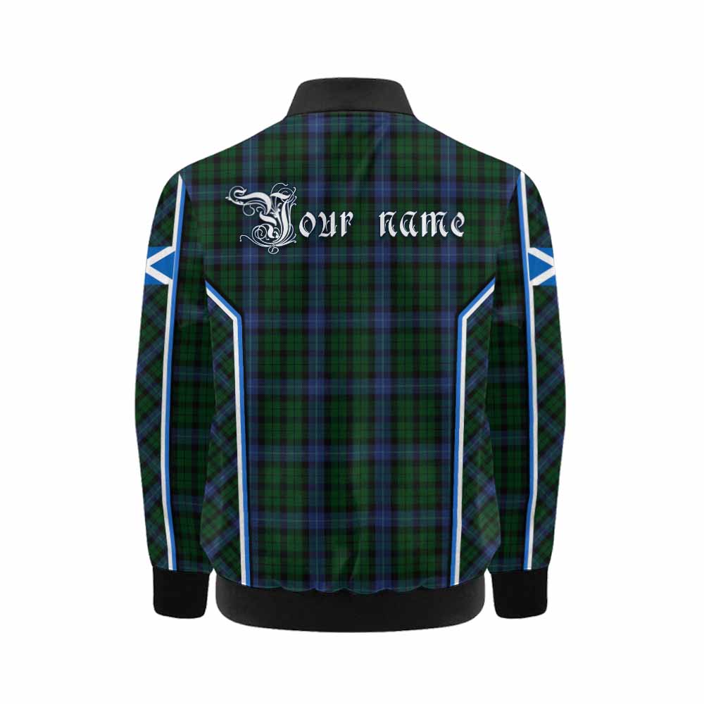 MacIntyre (McIntyre) Tartan Crest Kid Bomber Jacket Scotland Coat of Arm Flag Style - Tartan Vibes Clothing
