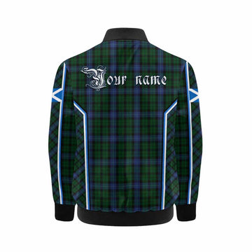 MacIntyre (McIntyre) Tartan Crest Kid Bomber Jacket Scotland Coat of Arm Flag Style