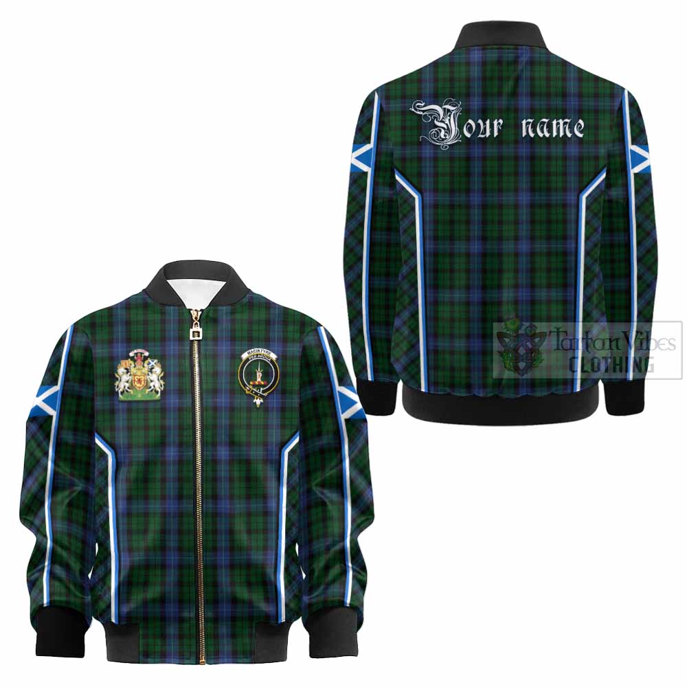 MacIntyre (McIntyre) Tartan Crest Kid Bomber Jacket Scotland Coat of Arm Flag Style - Tartan Vibes Clothing