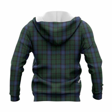 MacIntyre (McIntyre) Tartan Crest Knitted Hoodie Ferocious Lion Style