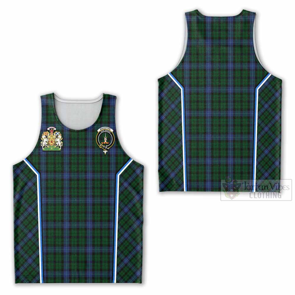 MacIntyre (McIntyre) Tartan Crest Men Tank Top Scotland Coat of Arm Flag Style - Tartan Vibes Clothing