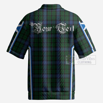 MacIntyre (McIntyre) Tartan Crest Men’s Polo Sweater Top Scotland Coat of Arm Flag Style
