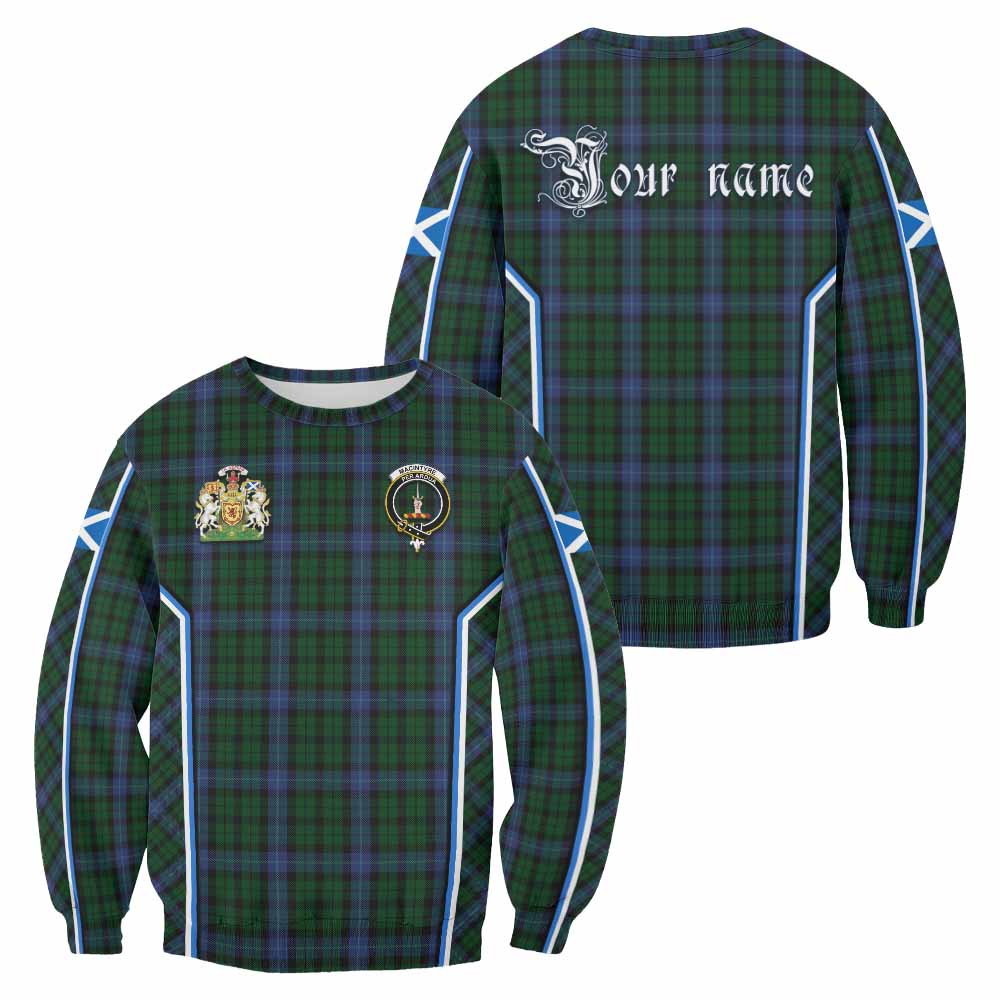 MacIntyre (McIntyre) Tartan Crest Sweatshirt Scotland Coat of Arm Flag Style - Tartan Vibes Clothing