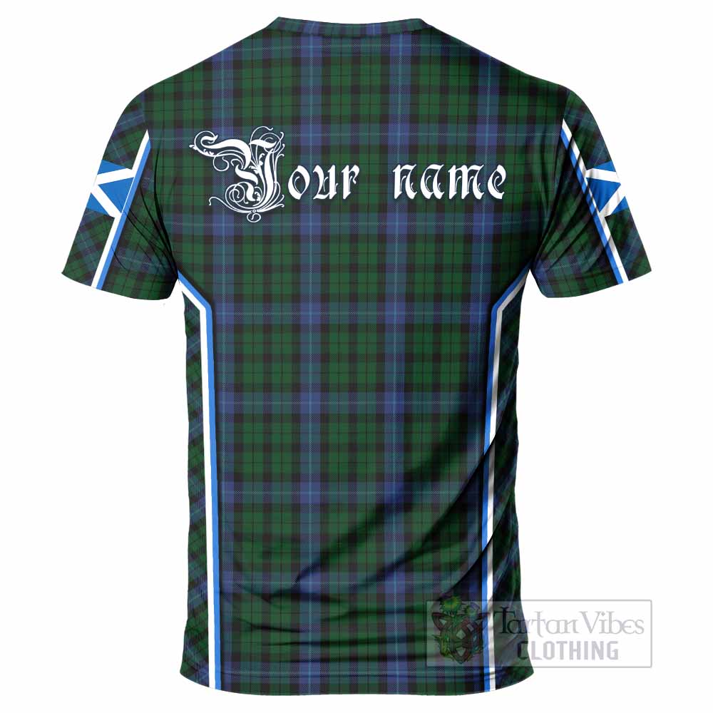 MacIntyre (McIntyre) Tartan Crest T-shirt Scotland Coat of Arm Flag Style - Tartan Vibes Clothing