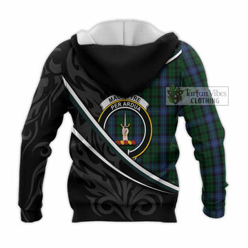 MacIntyre (McIntyre) Tartan Family Crest Knitted Hoodie Celtic Scottish Thistle Floral