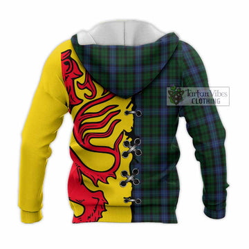 MacIntyre (McIntyre) Tartan Family Crest Knitted Hoodie Lion Rampant Honor