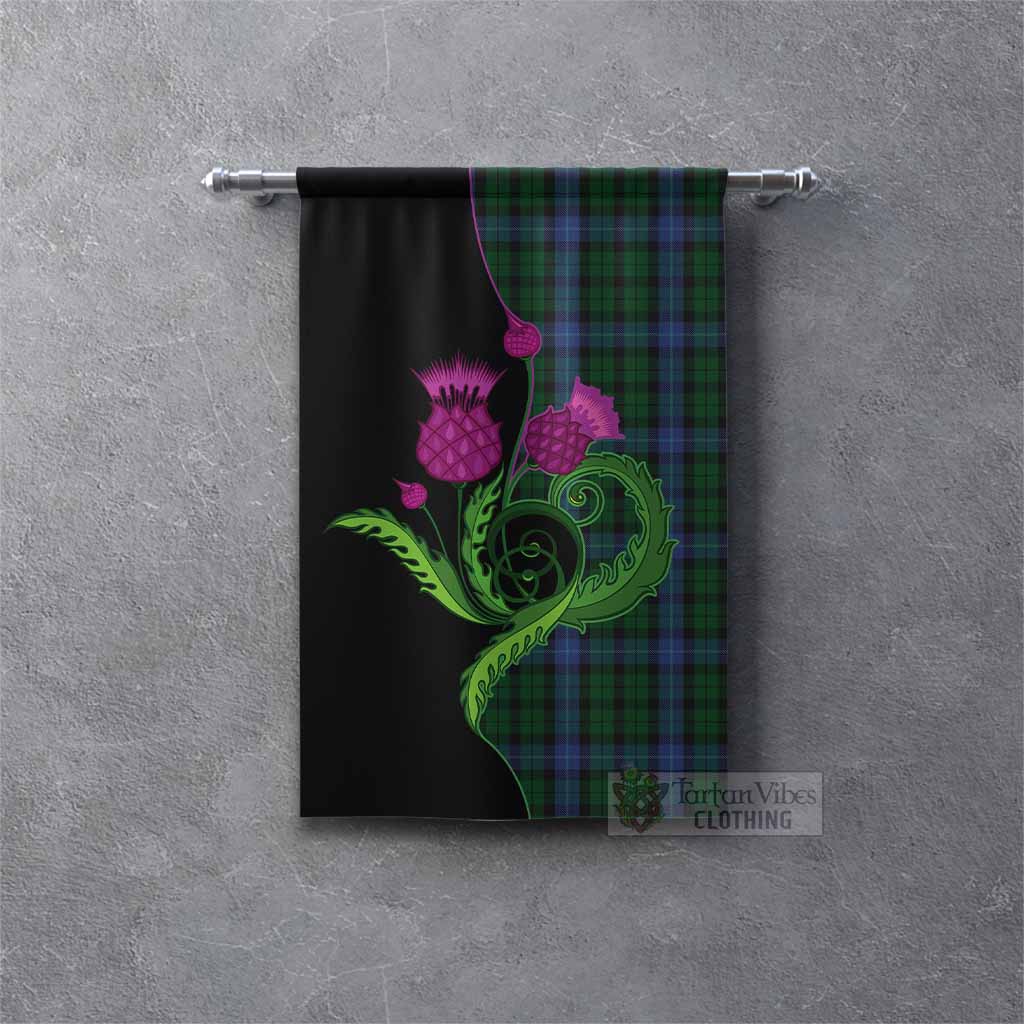 MacIntyre (McIntyre) Tartan Gonfalon Traditional Scottish Thistle Rectangle - Tartan Vibes Clothing