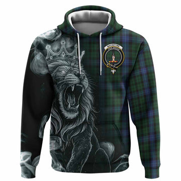MacIntyre (McIntyre) Tartan Hoodie Roaring Lion Heritage