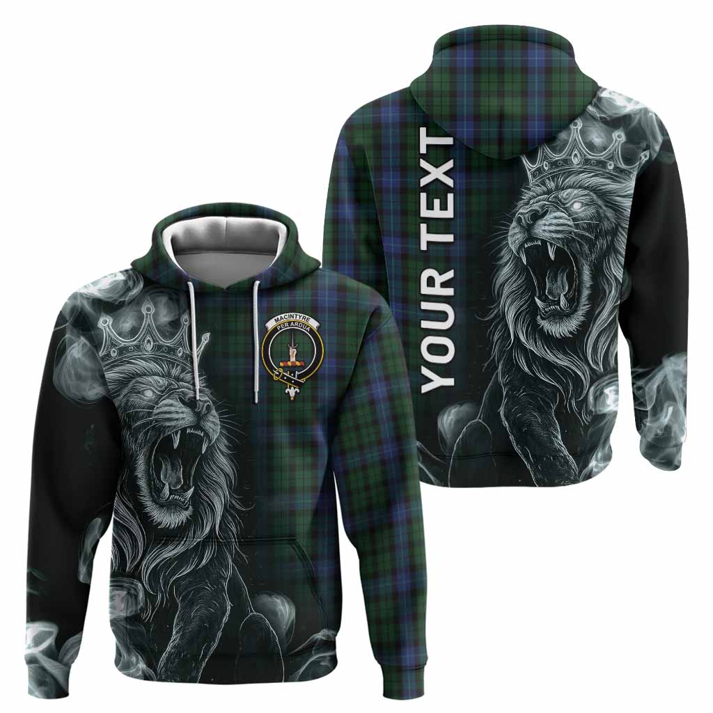 MacIntyre (McIntyre) Tartan Hoodie Roaring Lion Heritage