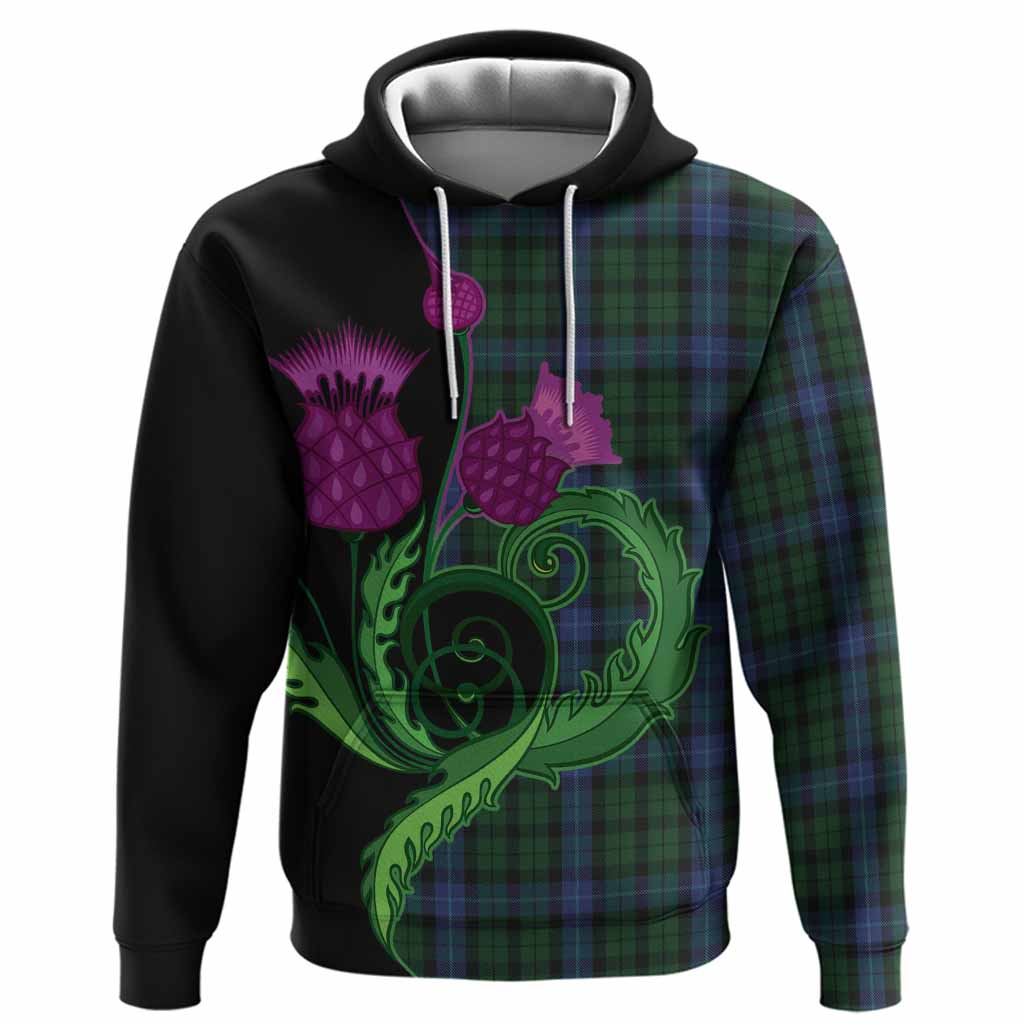 MacIntyre (McIntyre) Tartan Hoodie Traditional Scottish Thistle