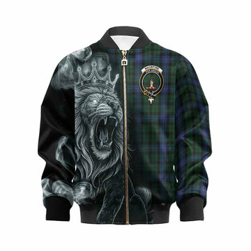 MacIntyre (McIntyre) Tartan Kid Bomber Jacket Roaring Lion Heritage