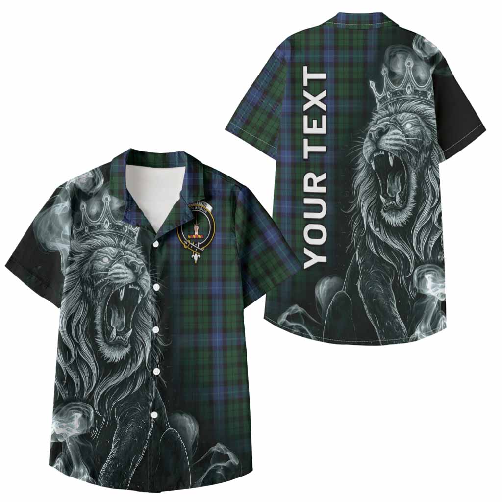 MacIntyre (McIntyre) Tartan Kid Hawaiian Shirt Roaring Lion Heritage
