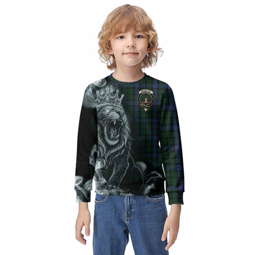 MacIntyre (McIntyre) Tartan Kid Knitted Sweatshirt Roaring Lion Heritage
