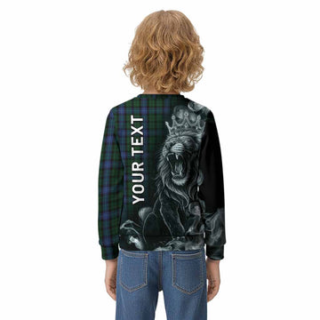 MacIntyre (McIntyre) Tartan Kid Knitted Sweatshirt Roaring Lion Heritage