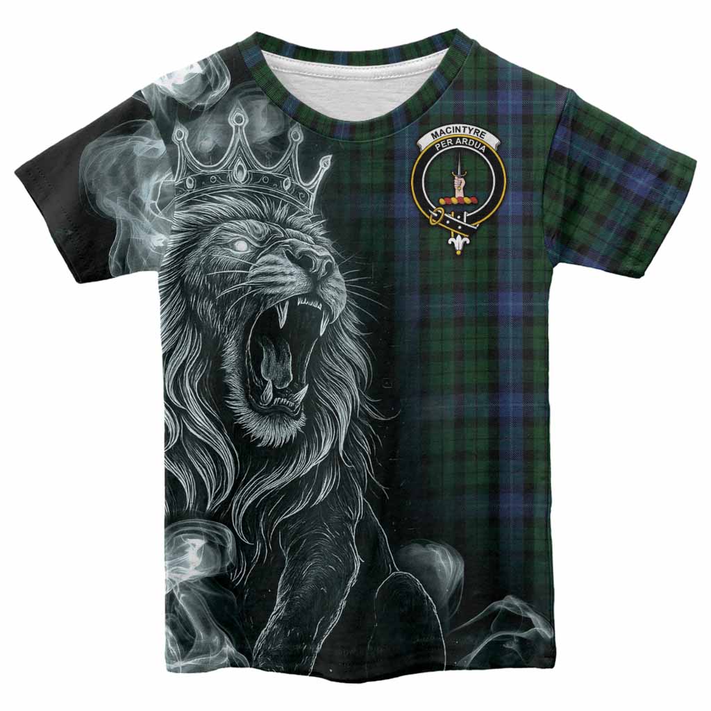 MacIntyre (McIntyre) Tartan Kid T-shirt Roaring Lion Heritage