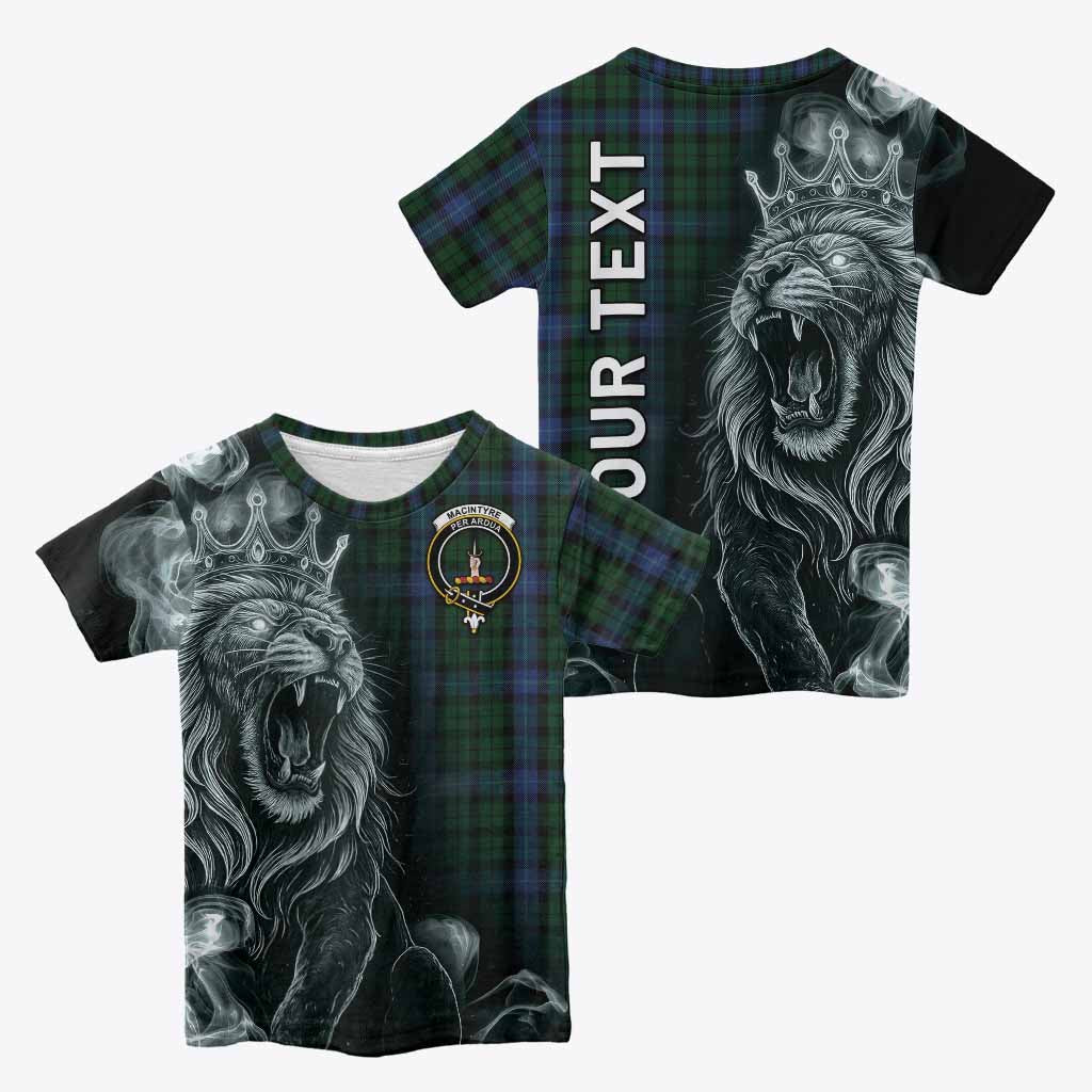 MacIntyre (McIntyre) Tartan Kid T-shirt Roaring Lion Heritage