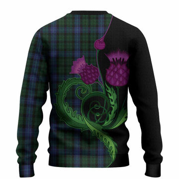 MacIntyre (McIntyre) Tartan Knitted Sweater Traditional Scottish Thistle