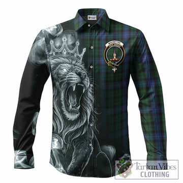 MacIntyre (McIntyre) Tartan Long Sleeve Button Shirts Roaring Lion Heritage