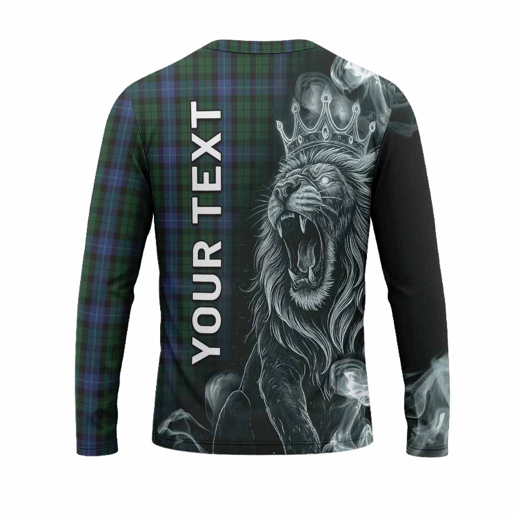 MacIntyre (McIntyre) Tartan Long Sleeve T-Shirt Roaring Lion Heritage