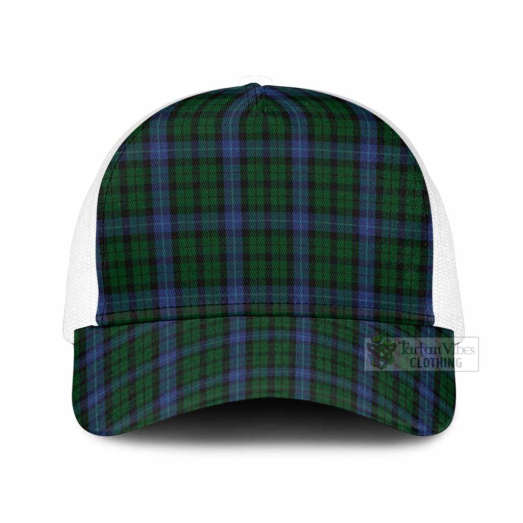 MacIntyre (McIntyre) Tartan Mesh Trucker Cap One Size (Adjustable) White - Tartan Vibes Clothing