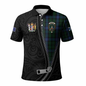 MacIntyre (McIntyre) Tartan Polo Shirt New Zealand Pattern Unique Zipper Stylized