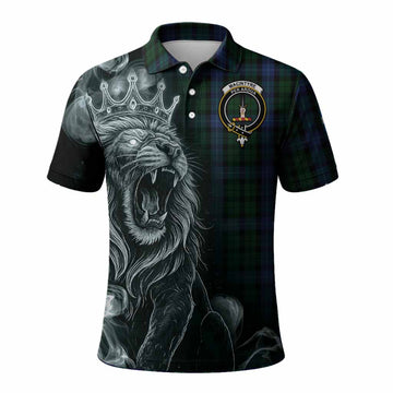 MacIntyre (McIntyre) Tartan Polo Shirt Roaring Lion Heritage