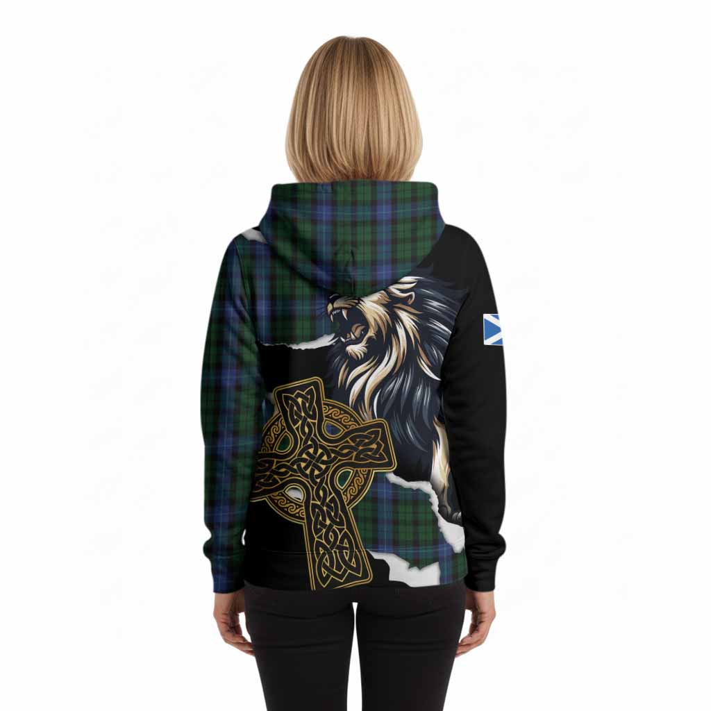 MacIntyre (McIntyre) Tartan Scottish Hoodie Lion Celtic Heritage