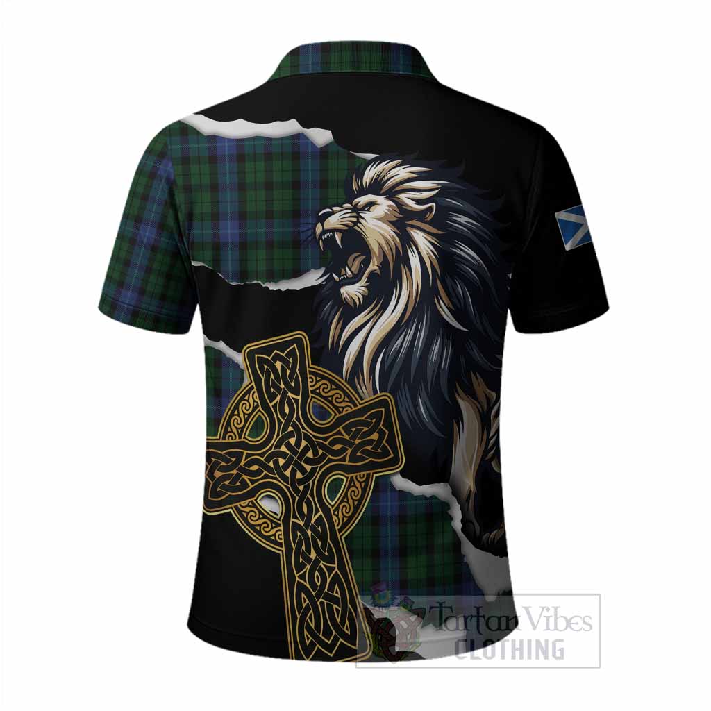 MacIntyre (McIntyre) Tartan Scottish Polo Shirt Lion Celtic Heritage