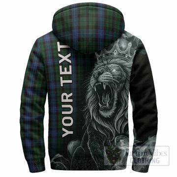 MacIntyre (McIntyre) Tartan Sherpa Hoodie Roaring Lion Heritage
