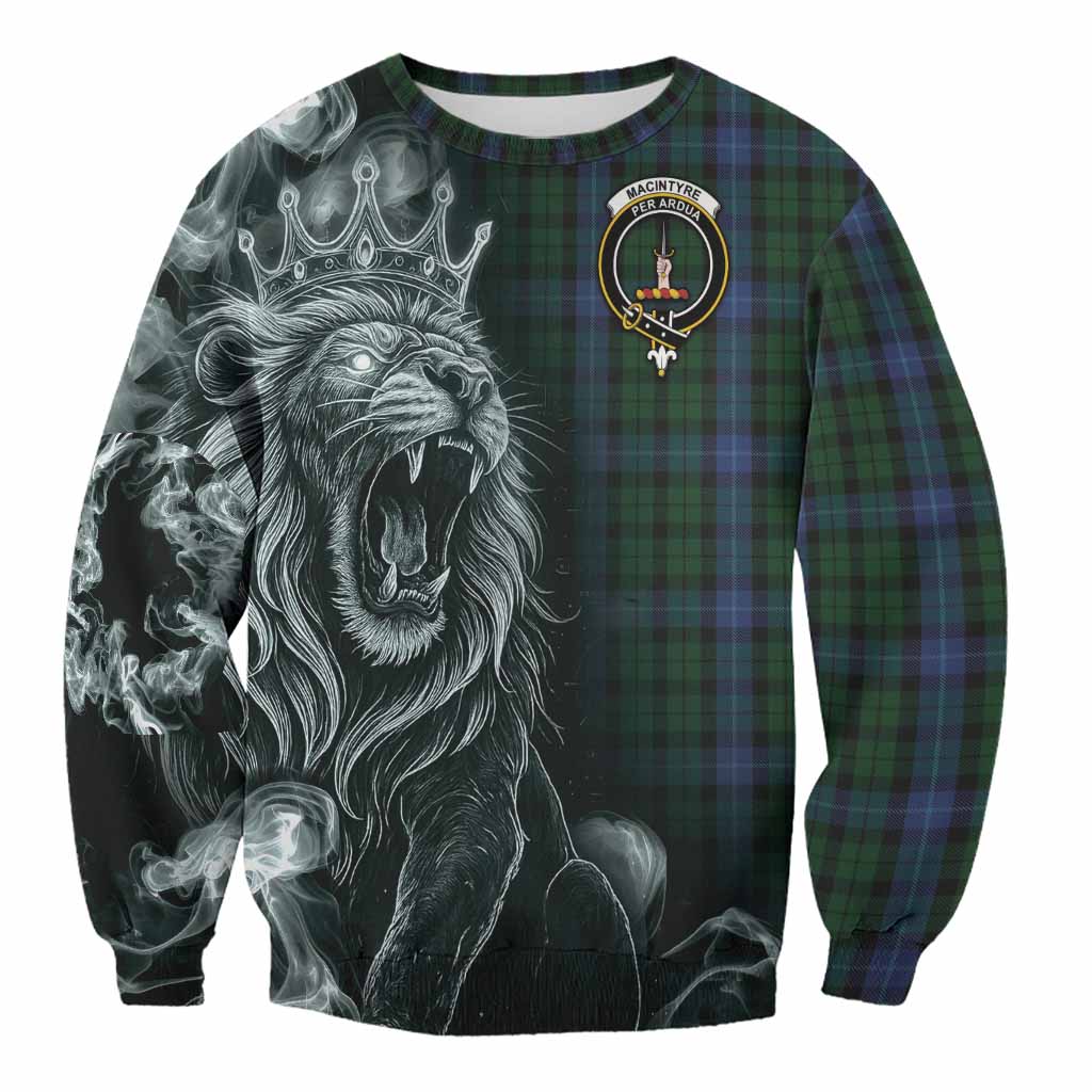 MacIntyre (McIntyre) Tartan Sweatshirt Roaring Lion Heritage