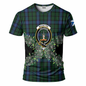 MacIntyre (McIntyre) Tartan T-Shirt Thistle Scottish Spirit