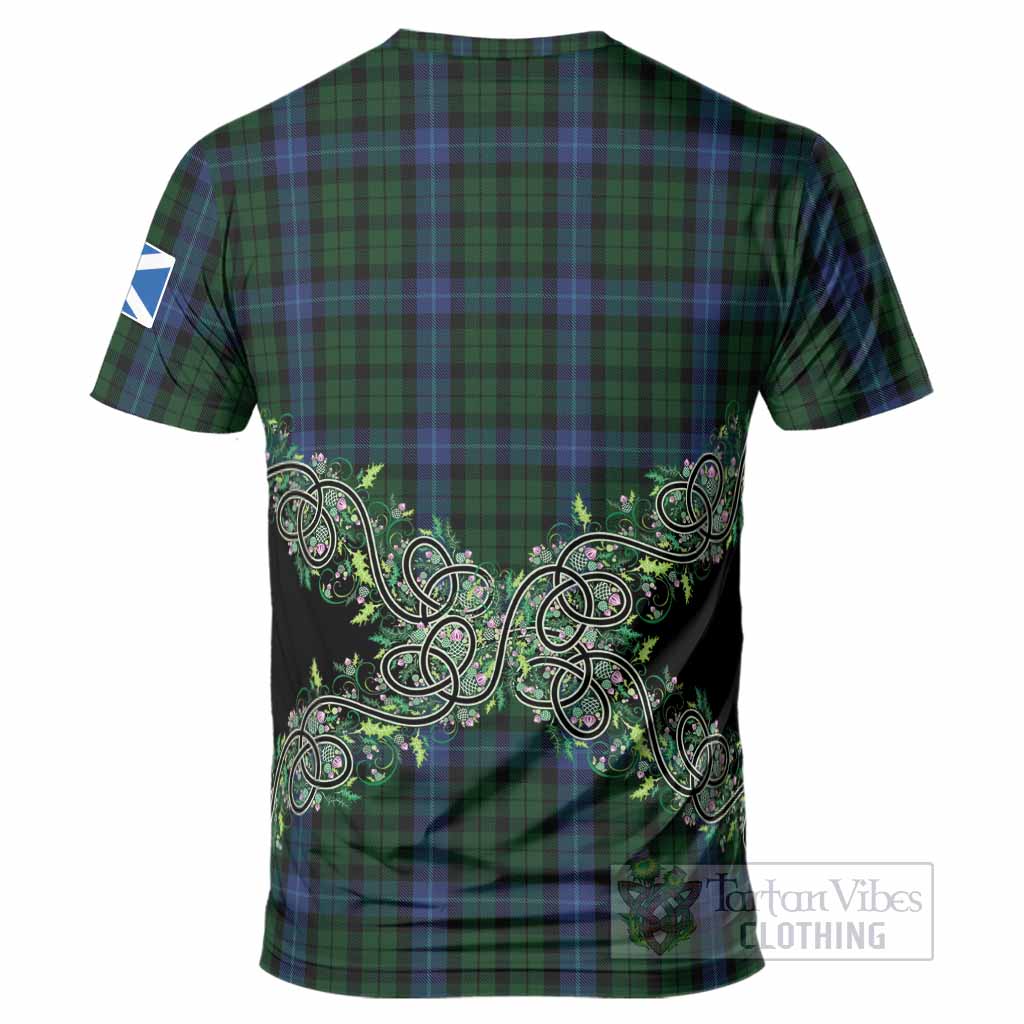 MacIntyre (McIntyre) Tartan T-Shirt Thistle Scottish Spirit