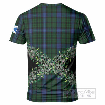 MacIntyre (McIntyre) Tartan T-Shirt Thistle Scottish Spirit