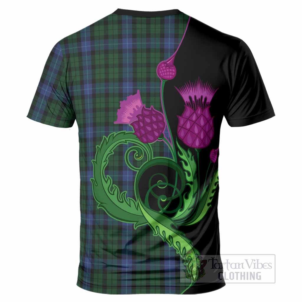 MacIntyre (McIntyre) Tartan T-Shirt Traditional Scottish Thistle