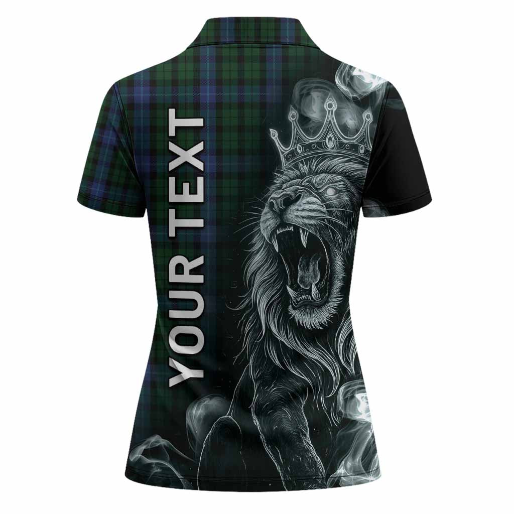 MacIntyre (McIntyre) Tartan Women Polo Shirt Roaring Lion Heritage
