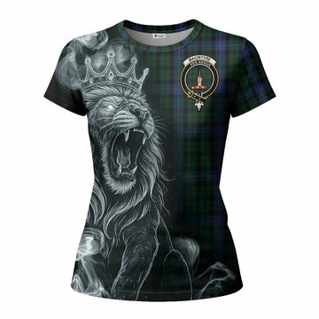 MacIntyre (McIntyre) Tartan Women T shirt Roaring Lion Heritage