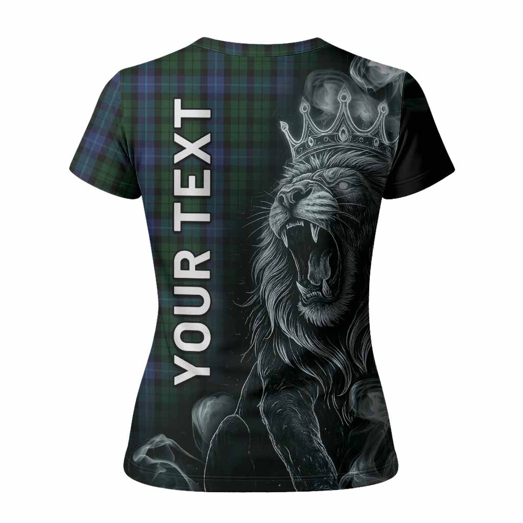 MacIntyre (McIntyre) Tartan Women T shirt Roaring Lion Heritage