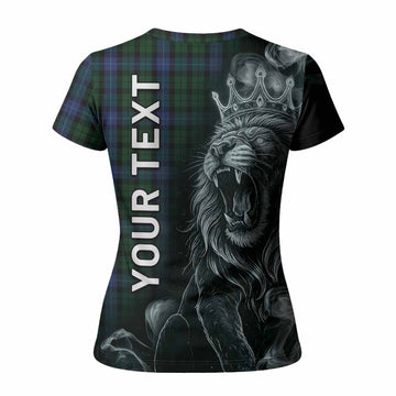 MacIntyre (McIntyre) Tartan Women T shirt Roaring Lion Heritage