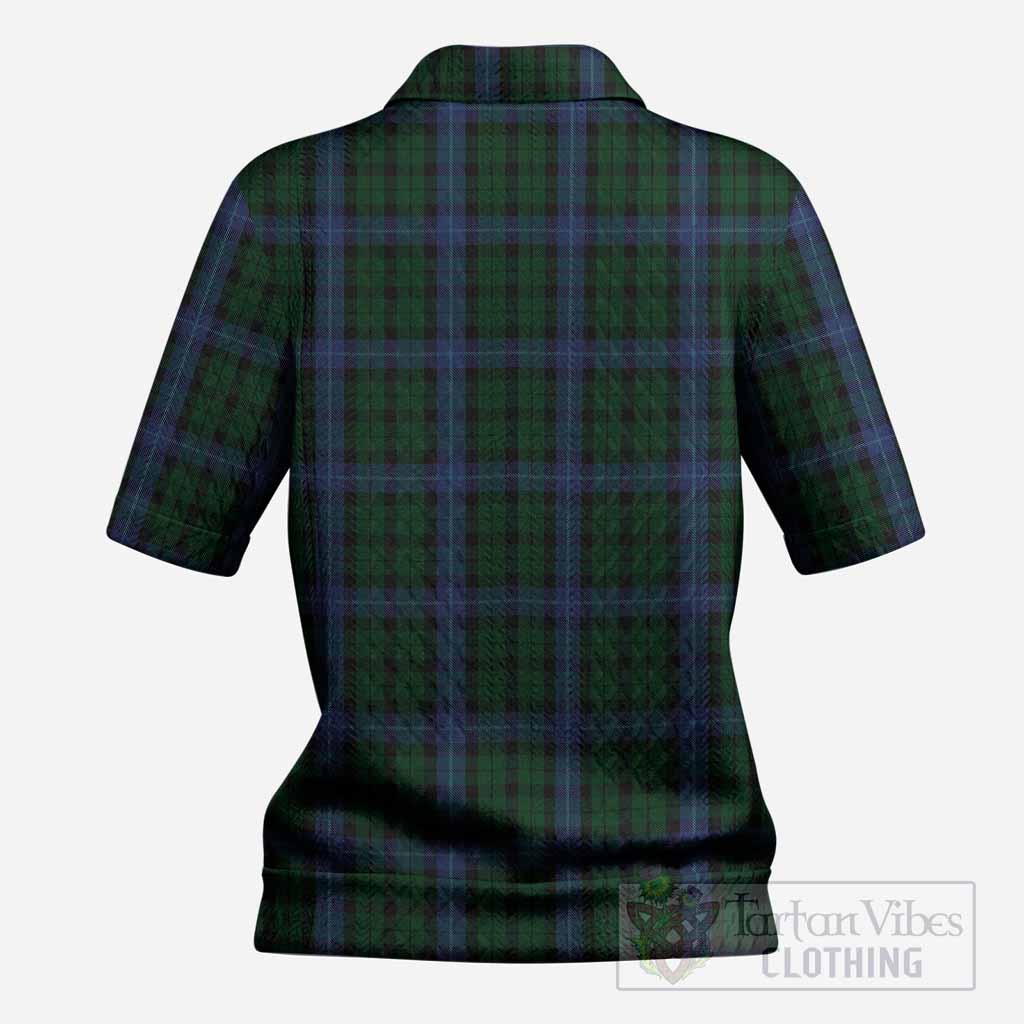 MacIntyre (McIntyre) Tartan Women’s Polo Sweater Top with Family Crest