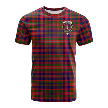 MacIntyre Modern Tartan T-Shirt with Family Crest