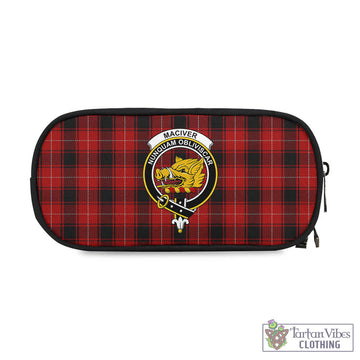Tartan Vibes Clothing MacIver Tartan Pen and Pencil Case with Family Crest
